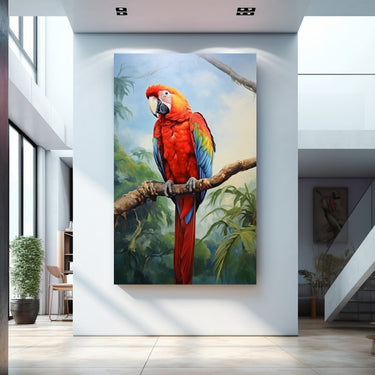 Macaw Painting